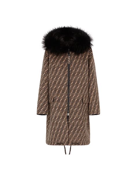 manteau femme fendi|Manteau long .